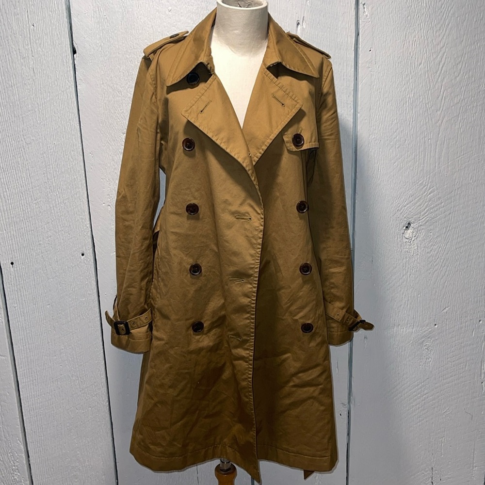 J. Crew Trench Coat Size 4